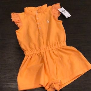 Ralph Lauren Romper - 12m - NWT